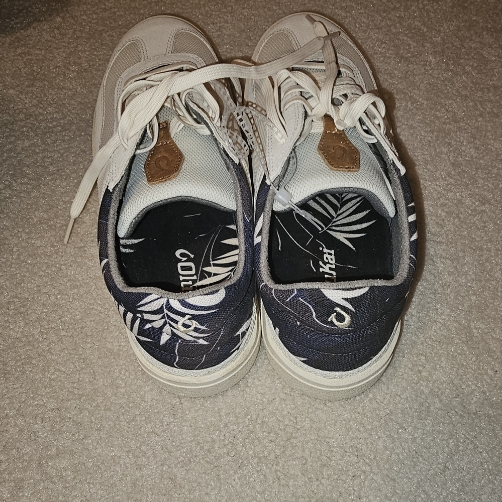Olukai Men's White Casual Sneakers - Picture 3 of 5